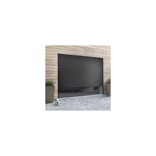 Porte De Garage Enroulable Alu GRIS RAL7016 L3m x H3m