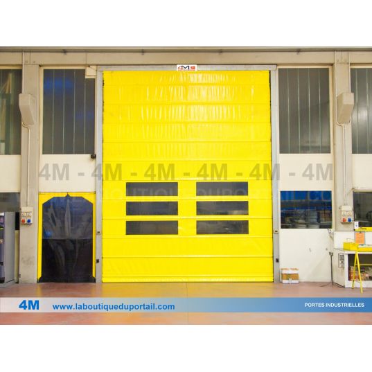 porte souple rapide exterieur à empilement L2000xH2500