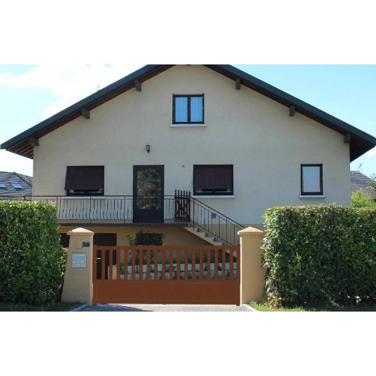 Portail Aluminium Coulissant  PACA L3,5m x1,4