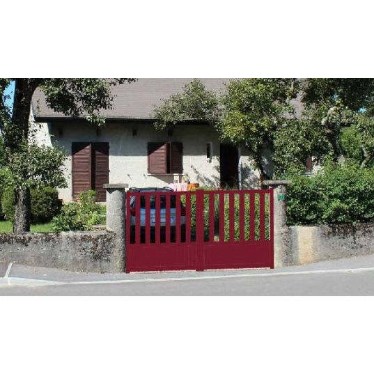 Portail Aluminium Battant PACA L3m x1,25