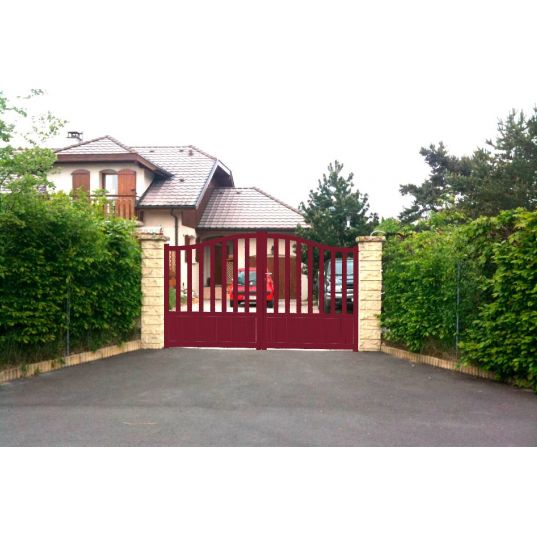 Portail Aluminium Battant PACA L3m x1,25/1,4