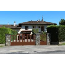 Portail Aluminium Battant PACA L3,5m x1,25/1,4