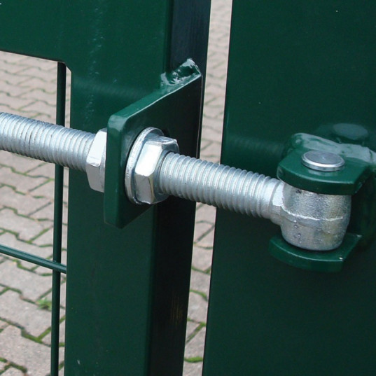 Portillon industriel Largeur 1m x H 1.5m galva plastifi?