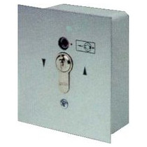 Boîtier à clé (mont./desc.) à encastrer avec débrayage GEBA