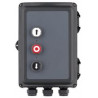 Coffret de commande AS210B mono/tri - homme mort - 3 boutons MARANTEC MFZ OVITOR