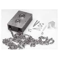 Treuil à chaîne rapport 1/4 boîtier compact Treuil pour  Ø 25,4