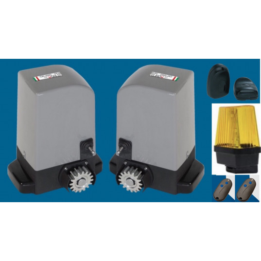 kit double coulissant 2x400KG