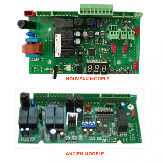 ZBX 7n Carte pour Moteur Coulissant Came
