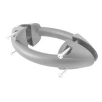 Poignée Double Easydoor intérieure/extérieure Blanche