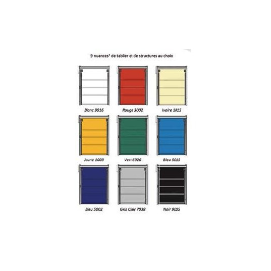 porte souple rapide exterieur ? empilement L2000xH2500