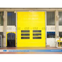 porte souple rapide exterieur à empilement L3000xH3000