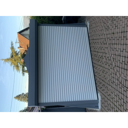 Porte enroulable alu