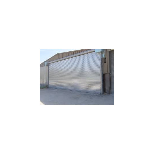 Rideau m?tallique L10m x H4m motoris? tri