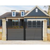 Portail Acier Battant CABERNET L3mxH1,70m RAL7016