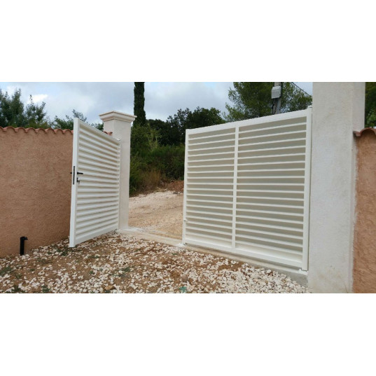 Portail Acier Battant CABERNET L3mx1,70m