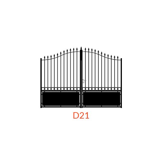 Portail Acier Battant MERLOT L4mx1,70m