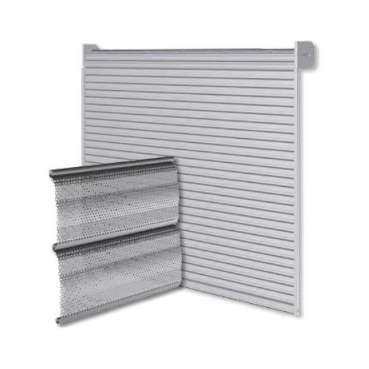 rideau metalique galvanis? motoris?