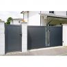 Portail Aluminium Coulissant MOSCOU RAL 7016 L4mxH1,70m motorisé Livré avec son Kit MotorisationNICE HOME FILO 400