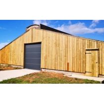 Porte Sectionnelle Industrielle L3.5M x H3.5M Gris Ral 7016 RL420mm