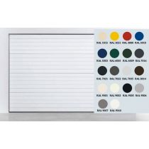 Porte Sectionnelle StandardLine Linteau 100mm rainuré STUCCO Couleur au choix L2250xH2000 4M