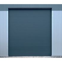 Porte Sectionnelle Industrielle L4M x H4M Gris Ral 7016 motorisée 380volts RL 420