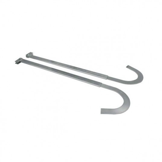 Paire Bras Télescop.Courbés - Acc. Aproli480 FADINI