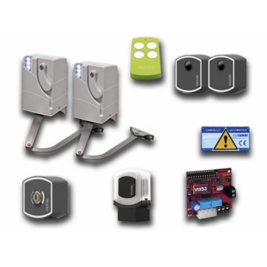 Kit de Motorisation de Portail Battant Kit Bart 350 1 Émet.Vix53 FADINI