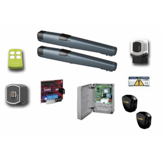 Kit de Motorisation de Portail Battant Kit Dardo 430 1 Émet.Vix53 FADINI