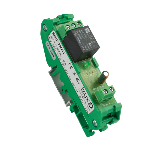 Relais rail DIN 230V AC 1 relais / 1 LED Max. 250V AC / 10A - 30V DC / 10A