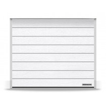 Porte Sectionnelle Hormann Renomatic Motorisée L2500 H2250 Woodgrain RAL 9016 Blanc Trafic
