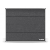 Porte Sectionnelle Hormann Renomatic Motorisée L2750 H2500 Planar CH 703 Matt Deluxe Anthracite Métall.