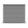 Porte Sectionnelle Hormann Renomatic Motorisée L5000 H2500 Planar CH 9007 Matt Deluxe Aluminium Gris