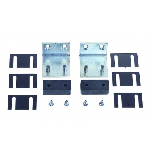 groupe patin guide sol sur support equerre