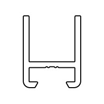 profile tk20 sans usinage 5200mm anodise