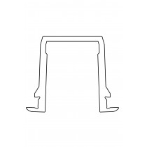 profile guide sol tk35 5500mm a inserer dans la traverse basse