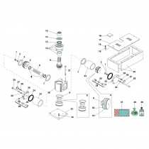 750 / verin hydraulique pour caisson autoportant ouverture 100° (apres 2003)