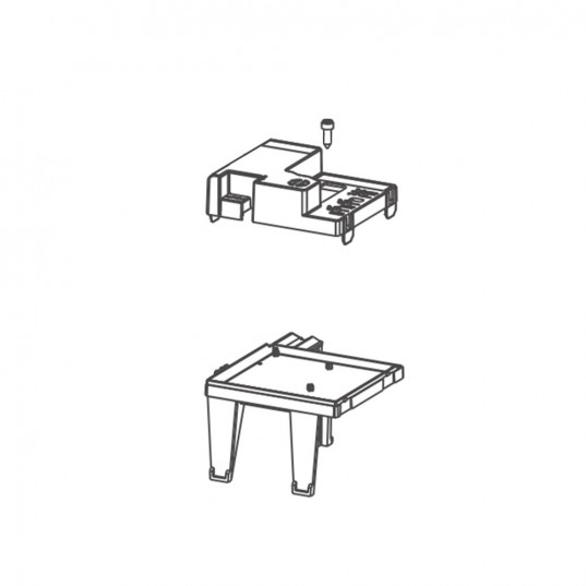 391 / support et couvercle pour carte electronique e024s