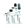 Kit Accessoires Volets Roulants Contient Supports, Adaptateurs Et Agrafes FAAC