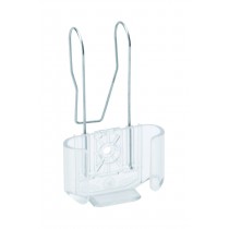 Clip Support Emetteur Xt2 Xt4 - Blanc - S'Accroche Au Mur Ou Au Pare Soleil FAAC