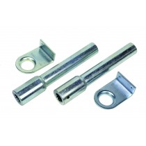 550_Paire De Tubes De Transmission Avec Supports Lateraux, Installation 2 Op FAAC