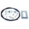 Kit De Deverrouillage Exterieur Pour Porte De Garage (Cable+Gaine+Accessoires) FAAC