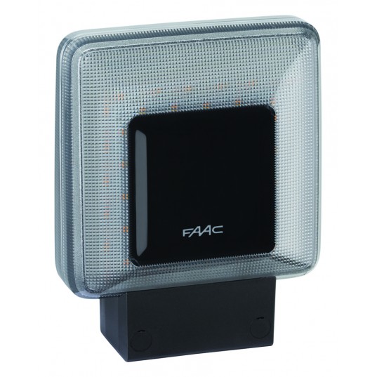 Xled - Feux Clignotant 230-115-24V Avec Antenne 433 / 868 Mhz FAAC