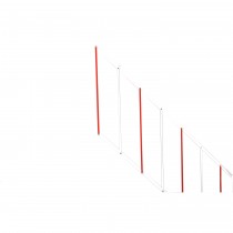 Kit Herse 2M Pour Lisse Modele S. Et L. Ronde Ou Rectangulaire FAAC