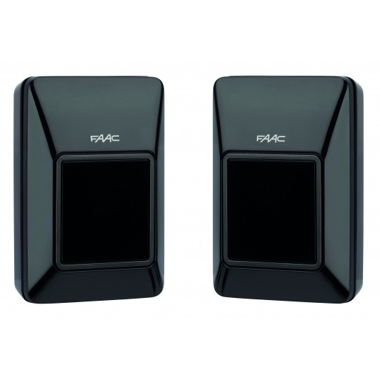 Xp30 - Photocellules Filaires, Noires, Murales Ou Encastrables. FAAC