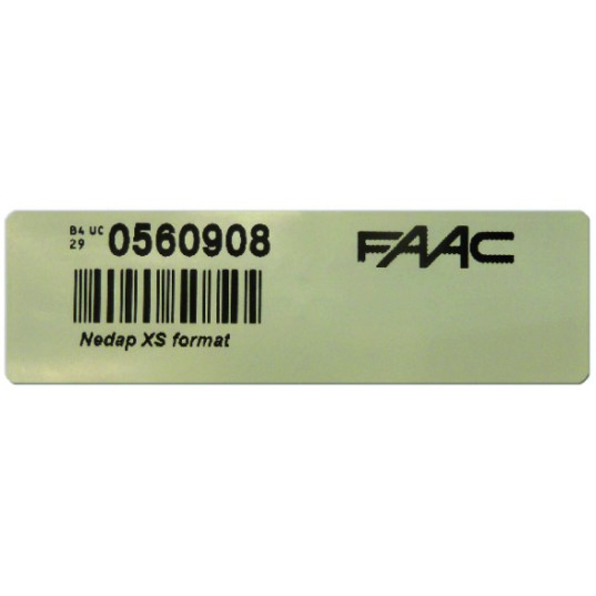 Tag Uhf 868 Adhesif 90X27Mm FAAC