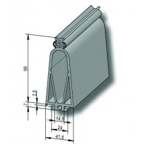 Bord Securite - Ck99 (L1,75M). Epaisseur 99Mm, Longueur 1750Mm FAAC