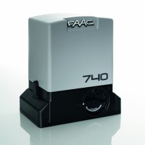 Moteur 740 E Z16 230V Avec Encodeur, 740D, Pignon Z16, Cle Dev., Plaque, Aimants FAAC