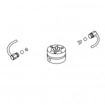 560 - Pompe 1 Litre Pour Moteur Hydraulique De Porte De Garage 560 FAAC