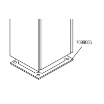 Joints Plat. Piece Detachee Pour Operateur 560 Et 580, Et Barriere 630 FAAC