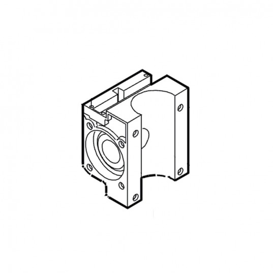 760 -Bloc De Jonction Pour Operateurs Hydrauliques 760 Pour Portails Battants FAAC
